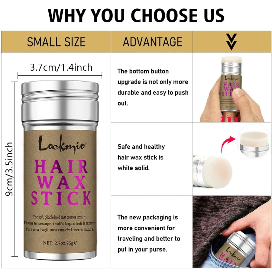 LOCKMIO Hair Wax Stick