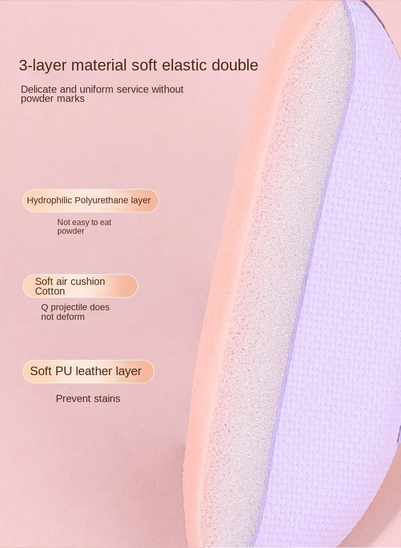 10PCS Mini Finger Puff Makeup Sponges