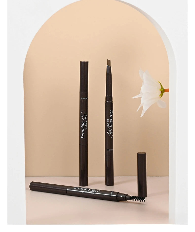 2-in-1 Professional Eyebrow Pencil – 5 Colors