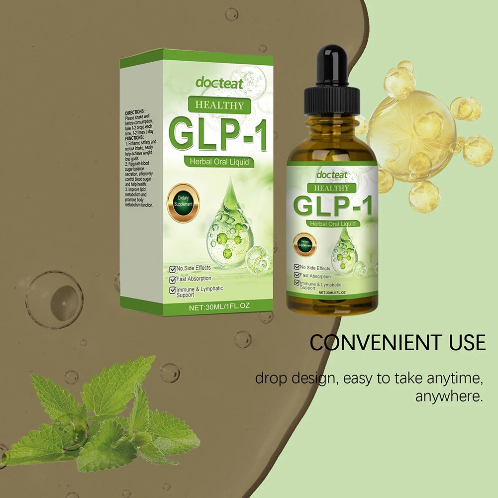 GLP-1 Liquid Drops – Weight Loss & Body Slimming