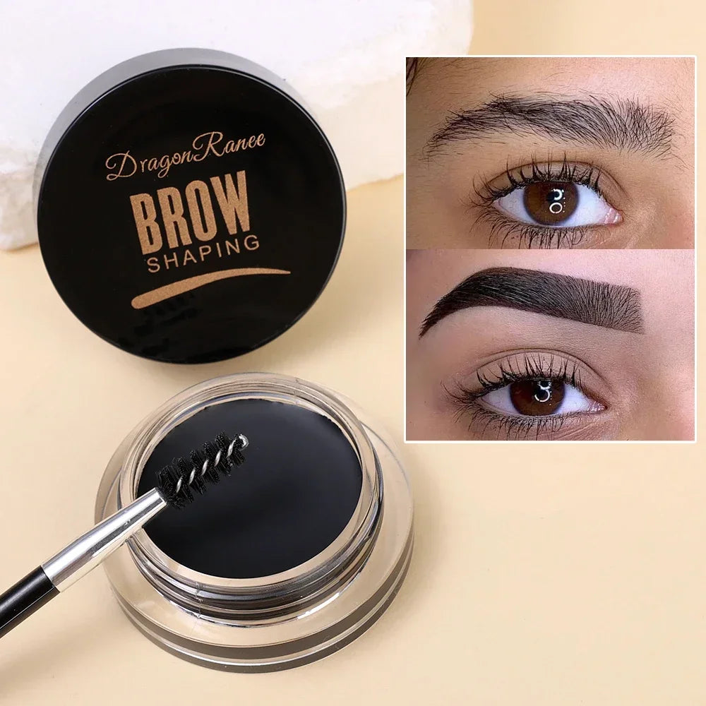 3D Matte Eyebrow Cream – Brown & Black