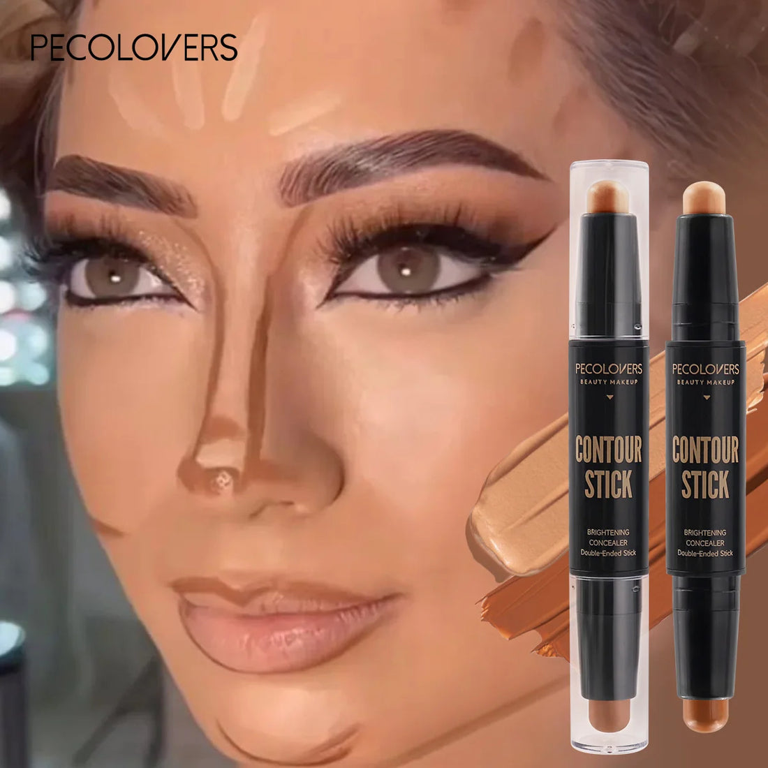 Double-Head Liquid Highlight & Contour Pen