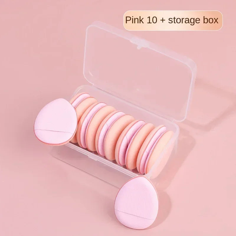 10PCS Mini Finger Puff Makeup Sponges