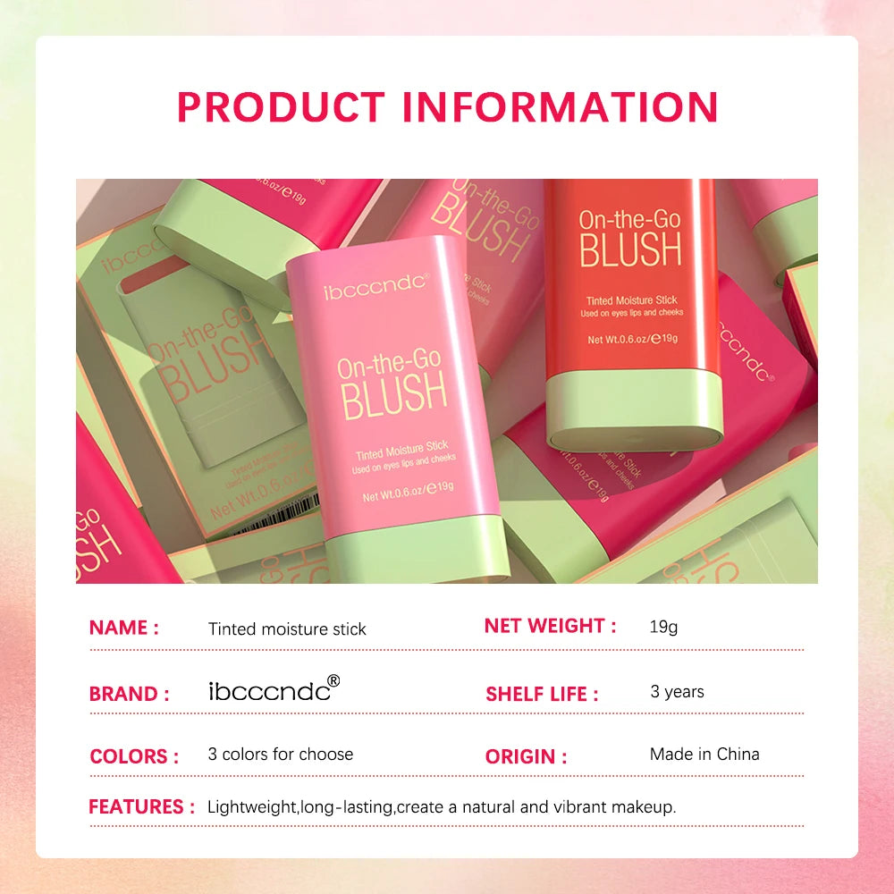 PixiBlush Matte Stick Blusher – Pink