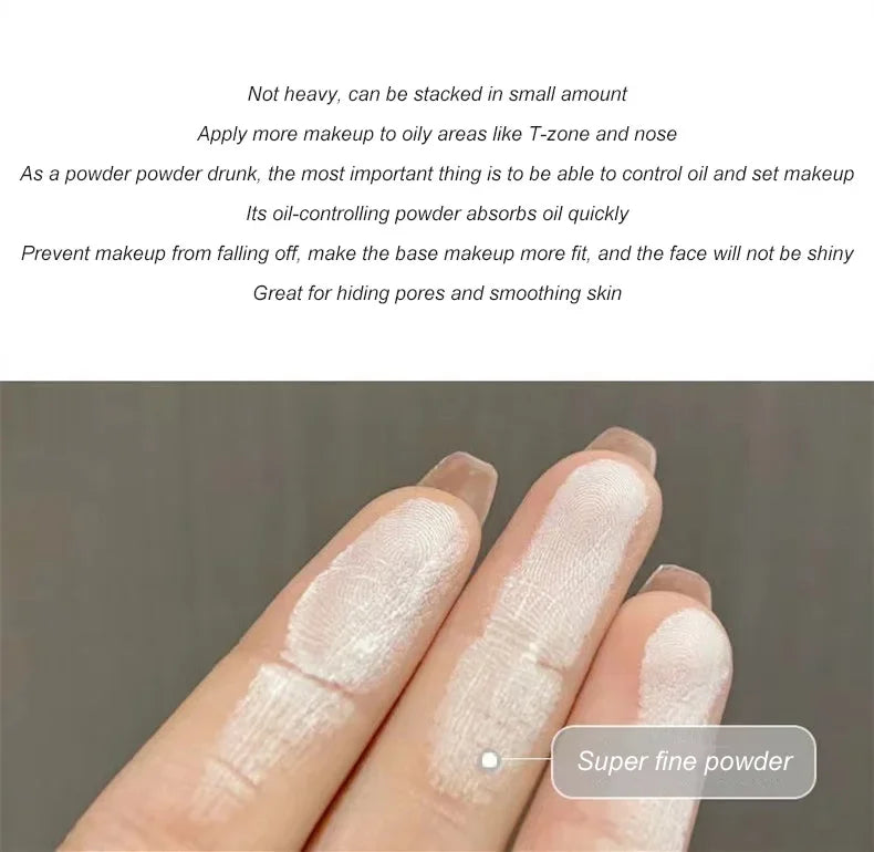 Pressed Transparent Oil-Control Face Powder