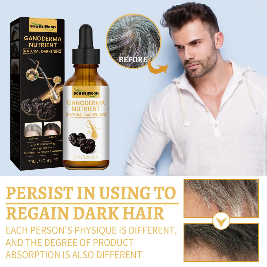 Black Ganoderma Hair Essence