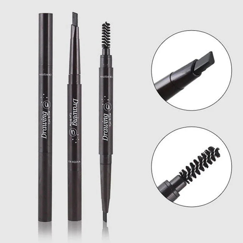 2-in-1 Professional Eyebrow Pencil – 5 Colors