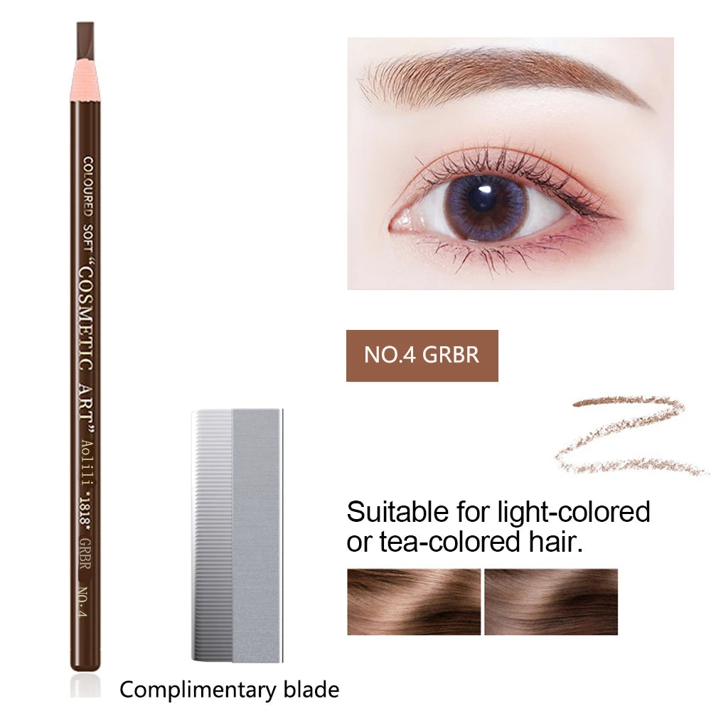 Waterproof Long-Lasting Eyebrow Pencil