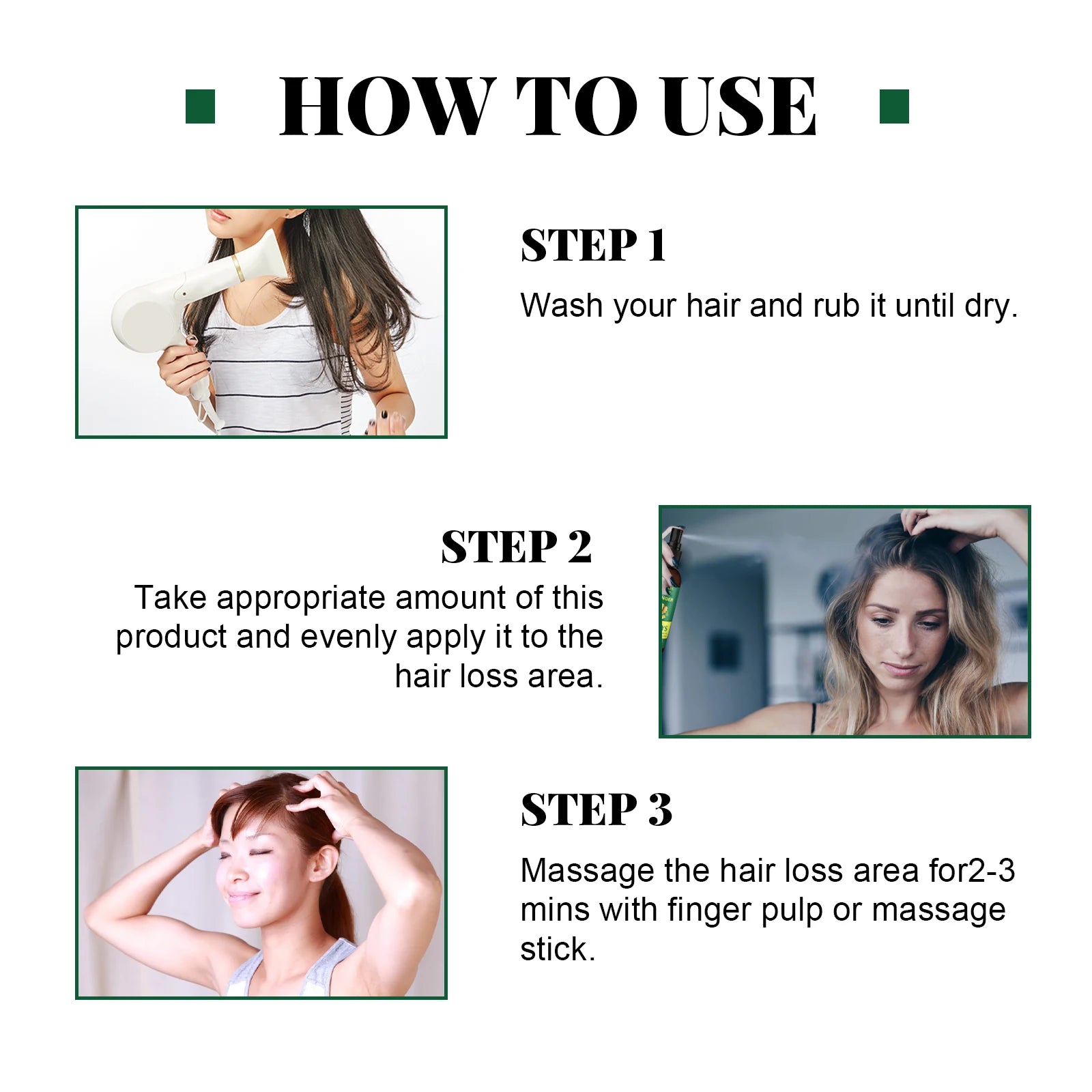 Ginger Hair Growth Spray – Nourishing Hair Essence