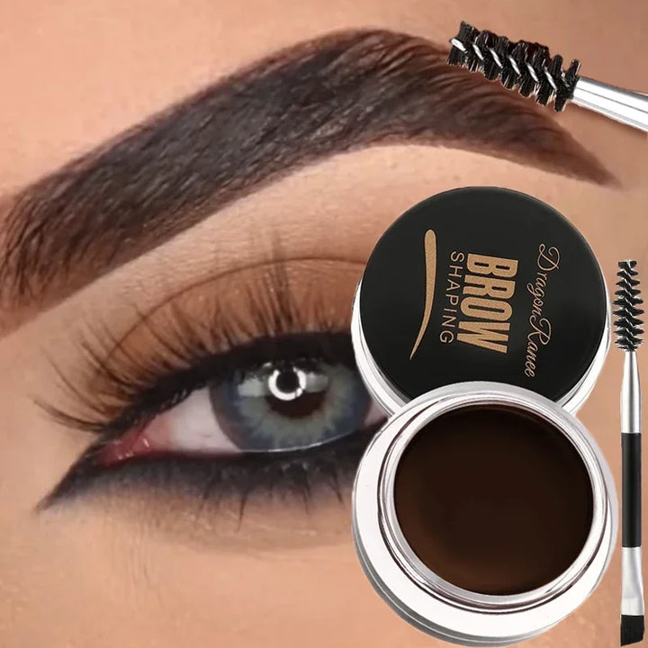 3D Matte Eyebrow Cream – Brown & Black