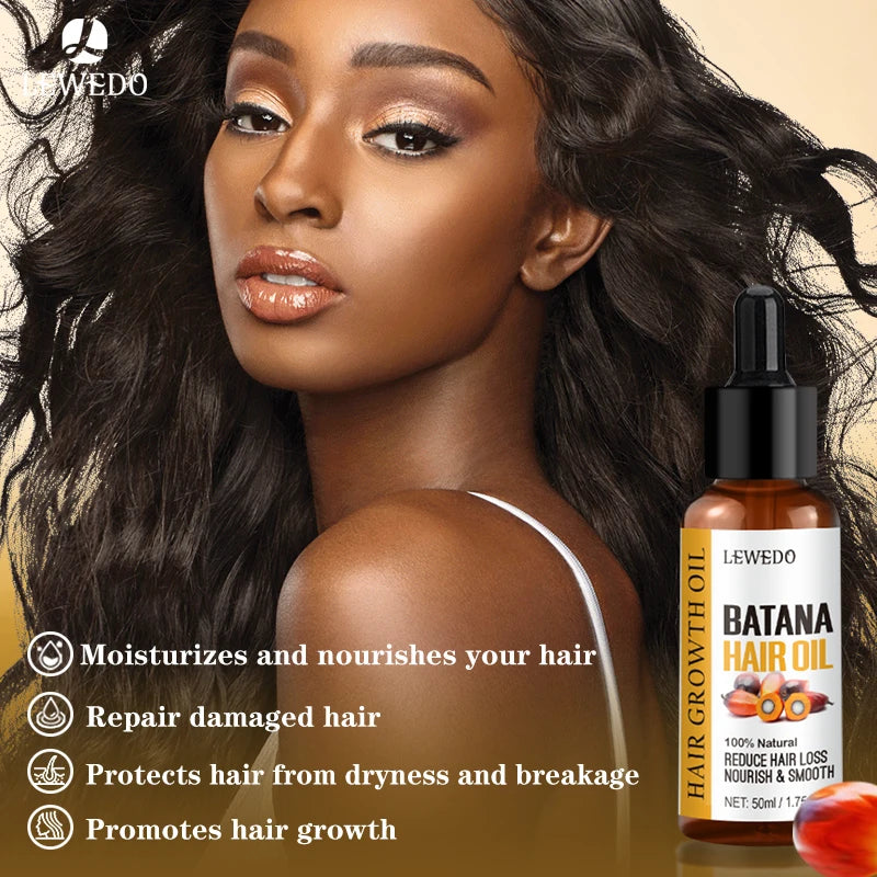 Lewedo Naturals Batana Oil – Fast Hair Growth & Nourishing