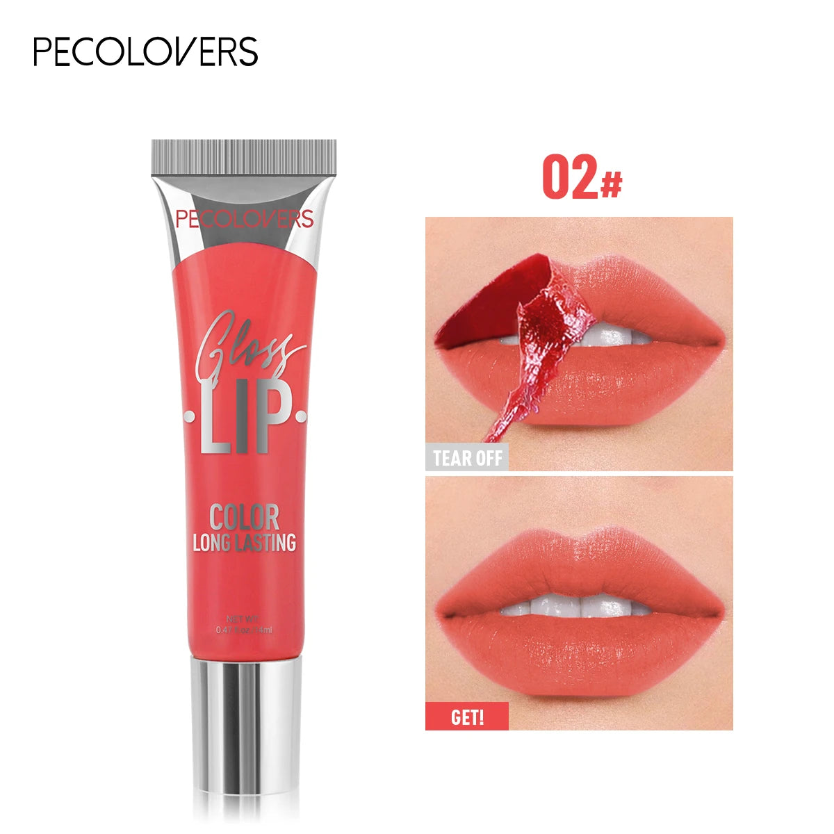 Peel-Off Multi-Color Matte Lip Gloss