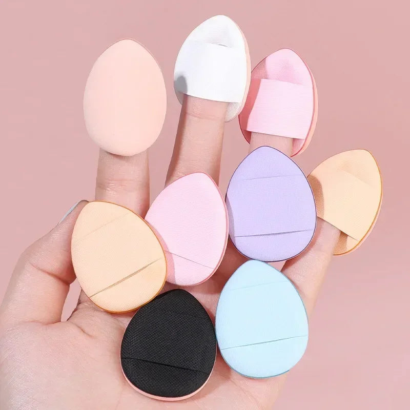 10PCS Mini Finger Puff Makeup Sponges