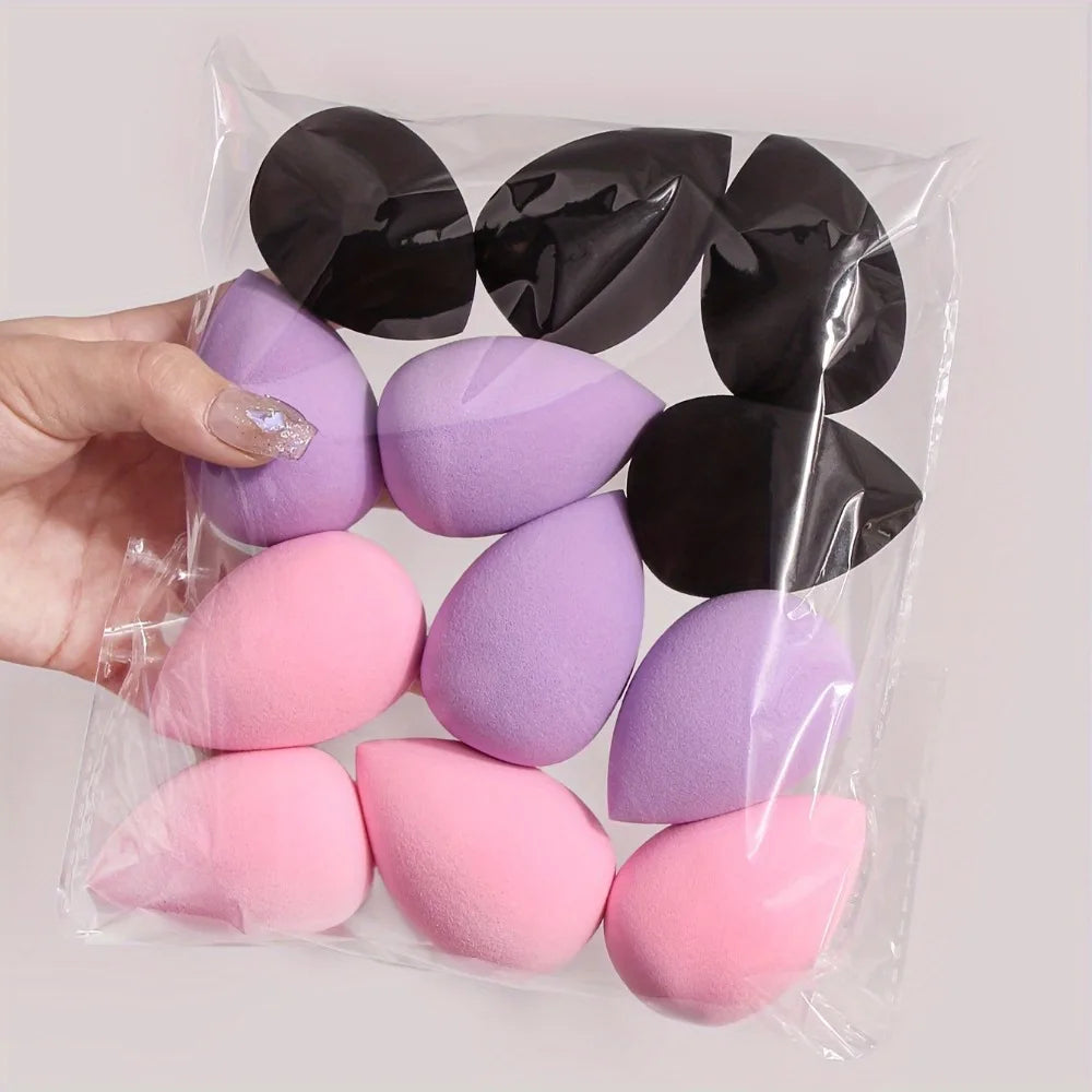 12PCS Multicolor Makeup Sponge Blender Set