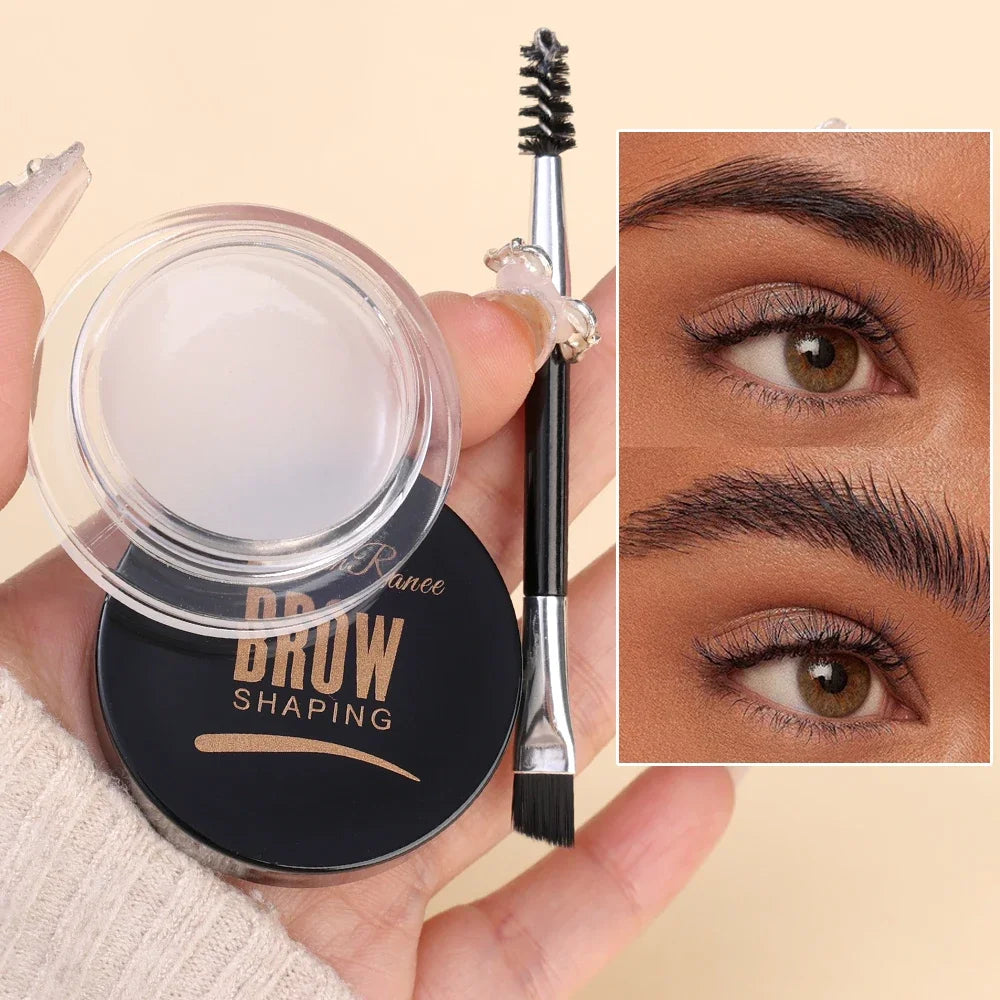 3D Matte Eyebrow Cream – Brown & Black