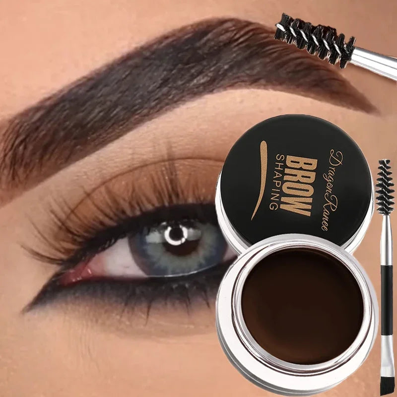 3D Matte Eyebrow Cream – Brown & Black