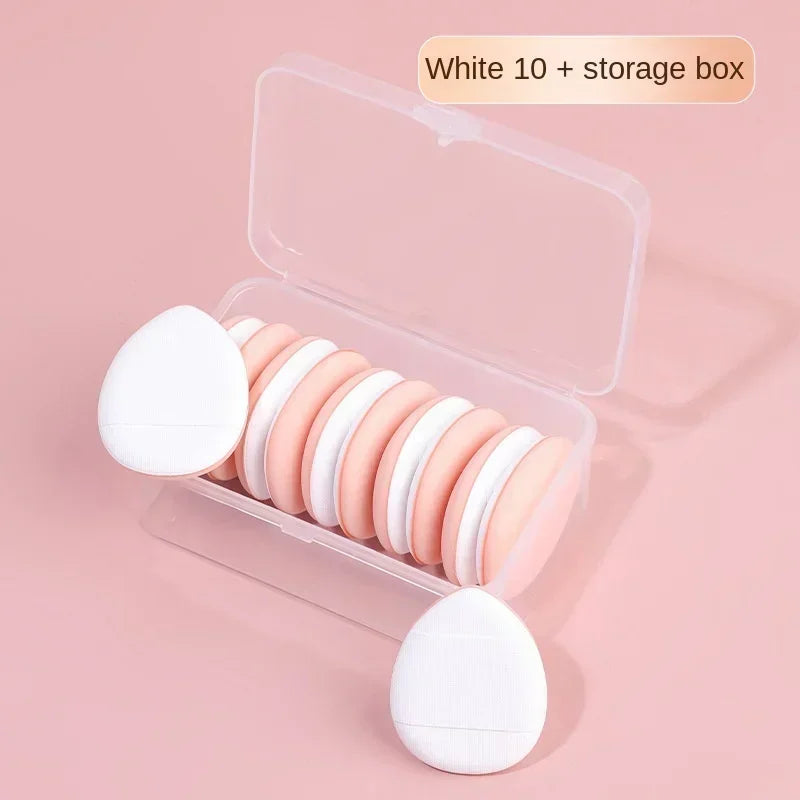 10PCS Mini Finger Puff Makeup Sponges