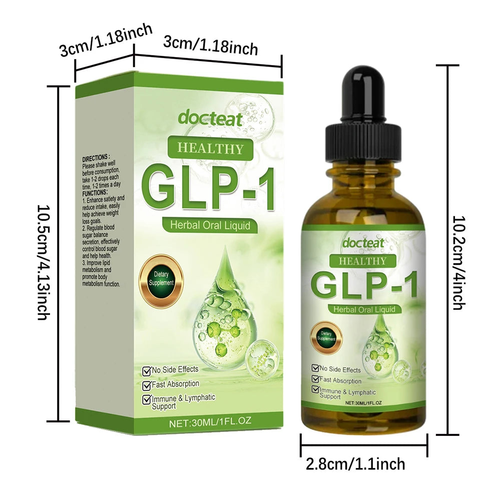 GLP-1 Liquid Drops – Weight Loss & Body Slimming