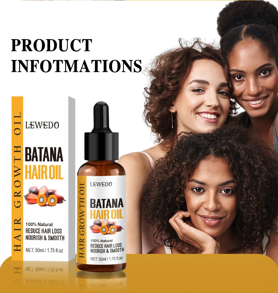 Lewedo Naturals Batana Oil – Fast Hair Growth & Nourishing