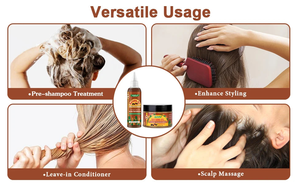 Raw Batana Oil Hair Growth Serum