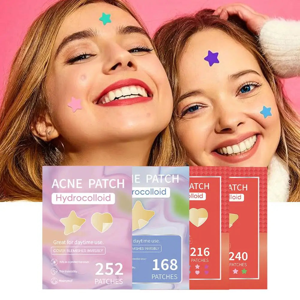 Colorful Star Pimple Patch – Acne Spot Stickers
