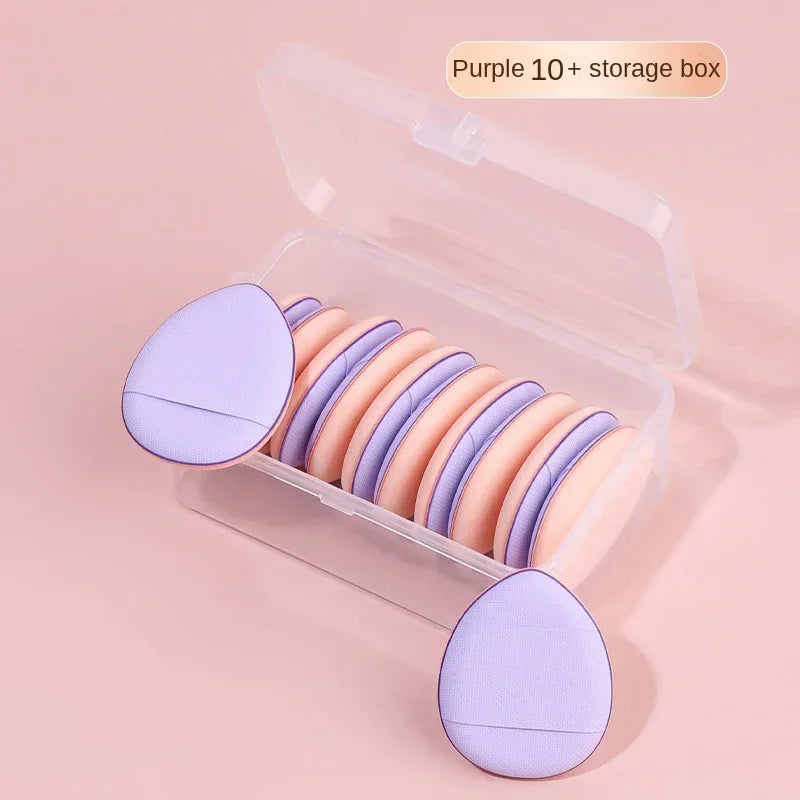10PCS Mini Finger Puff Makeup Sponges