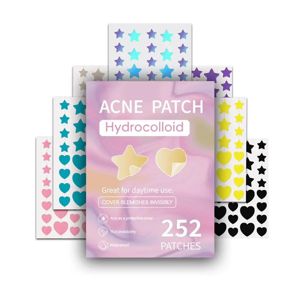 Colorful Star Pimple Patch – Acne Spot Stickers