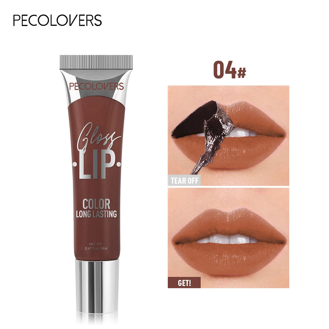 Peel-Off Multi-Color Matte Lip Gloss