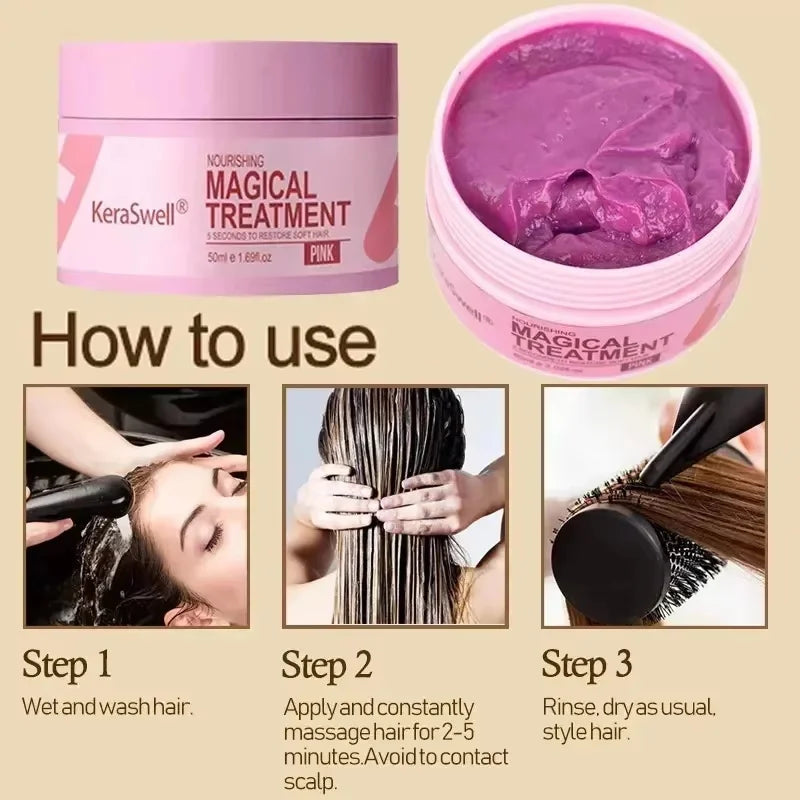 Magical Keratin Hair Mask – 5-Second Repair & Nourish
