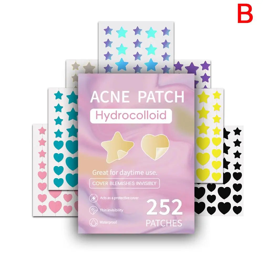 Colorful Star Pimple Patch – Acne Spot Stickers