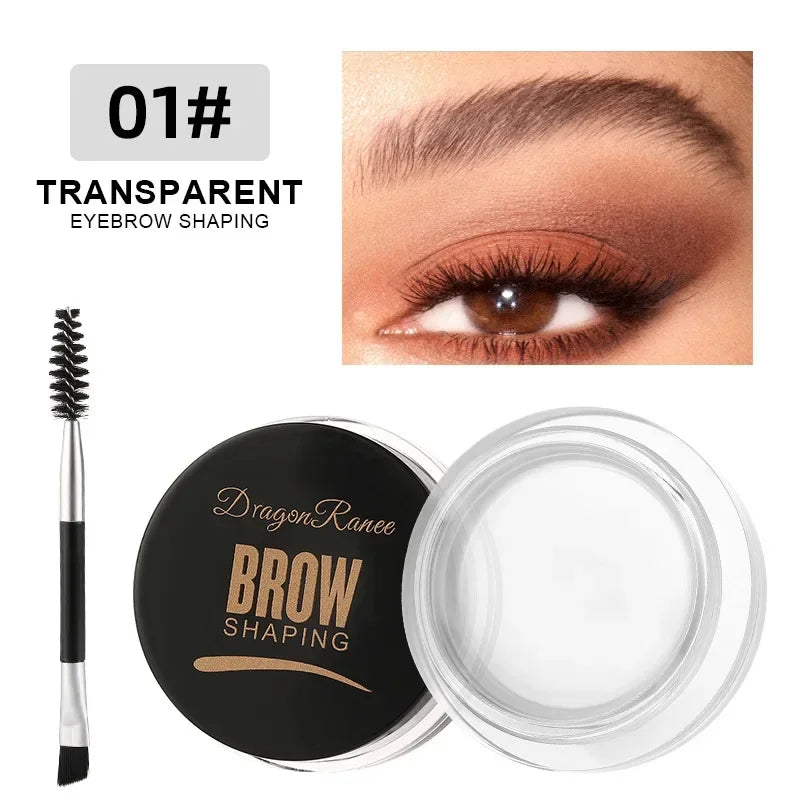 3D Matte Eyebrow Cream – Brown & Black