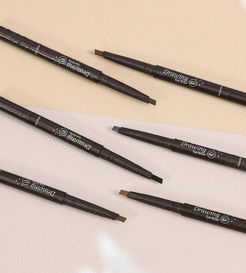 2-in-1 Professional Eyebrow Pencil – 5 Colors