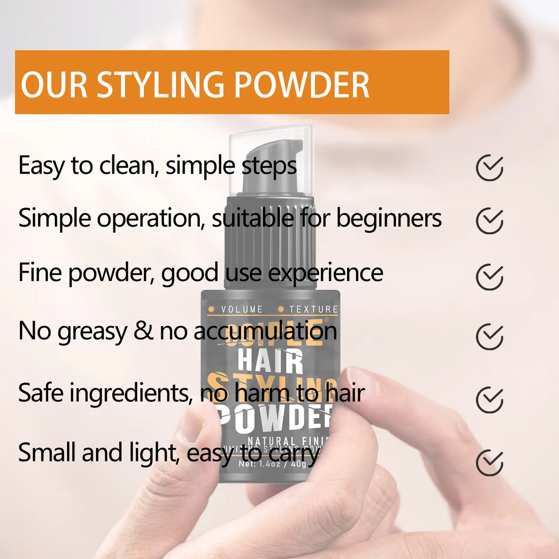GOIPLE Hair Styling Powder