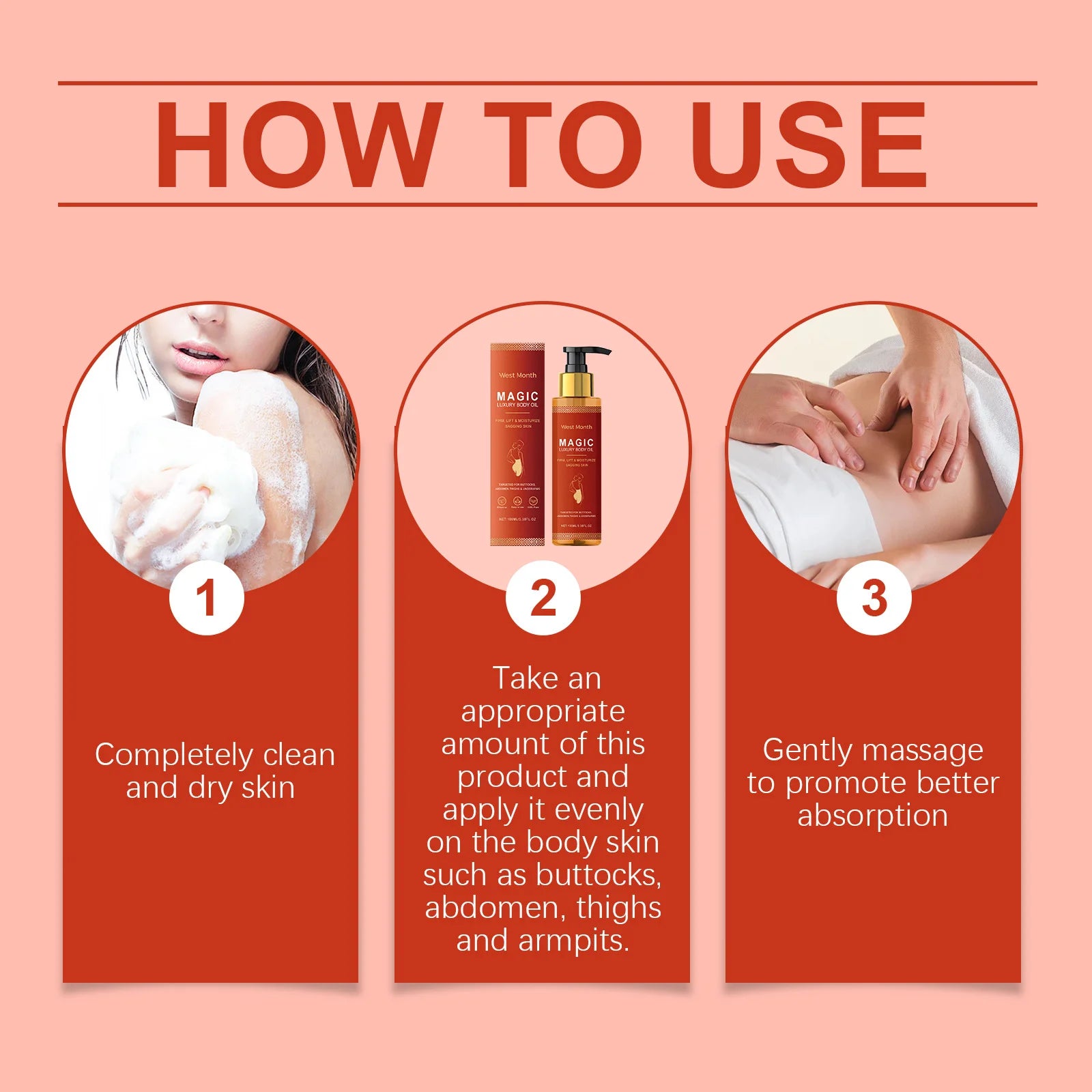 Magic Luxury Body Oil – Moisturizing & Firming