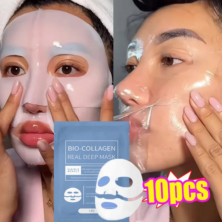 Bio Collagen Face Mask – Anti-Wrinkle & Firming Korean Skincare