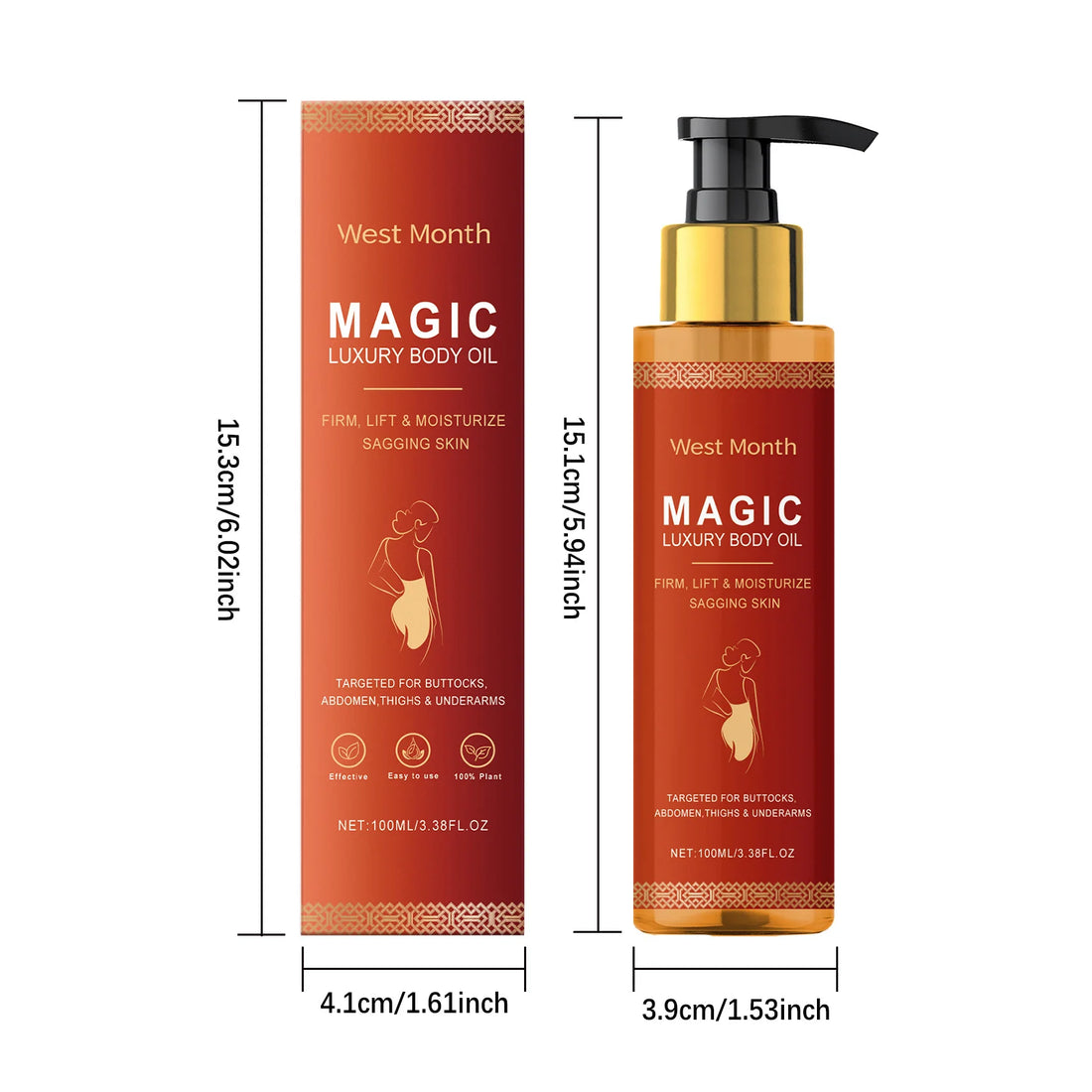 Magic Luxury Body Oil – Moisturizing & Firming