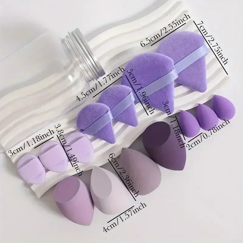 12/14PCS Makeup Sponge Blender Set