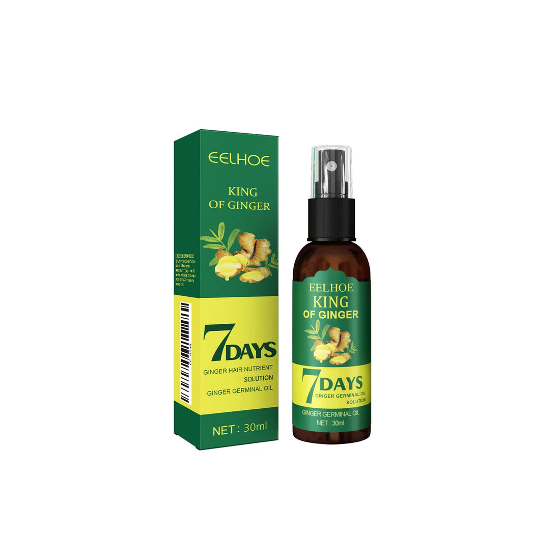 Ginger Hair Growth Spray – Nourishing Hair Essence