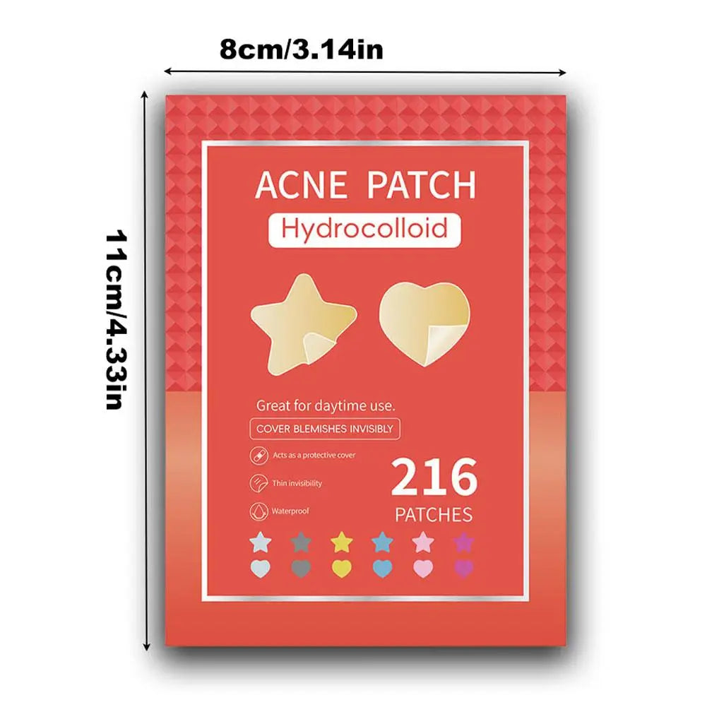 Colorful Star Pimple Patch – Acne Spot Stickers