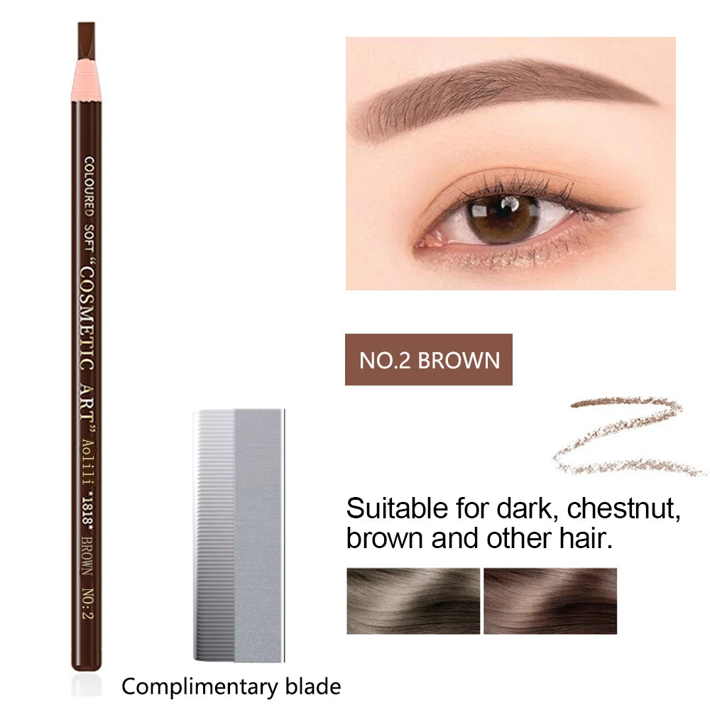Waterproof Long-Lasting Eyebrow Pencil