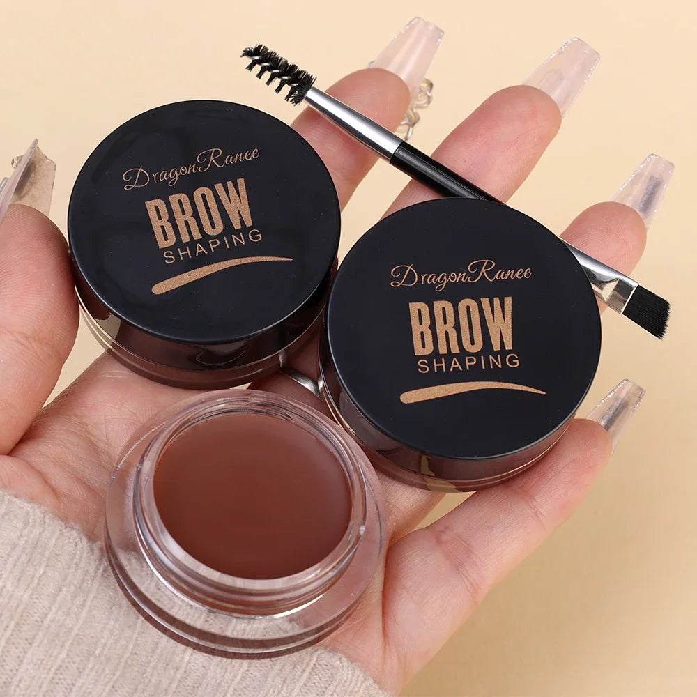 3D Matte Eyebrow Cream – Brown & Black