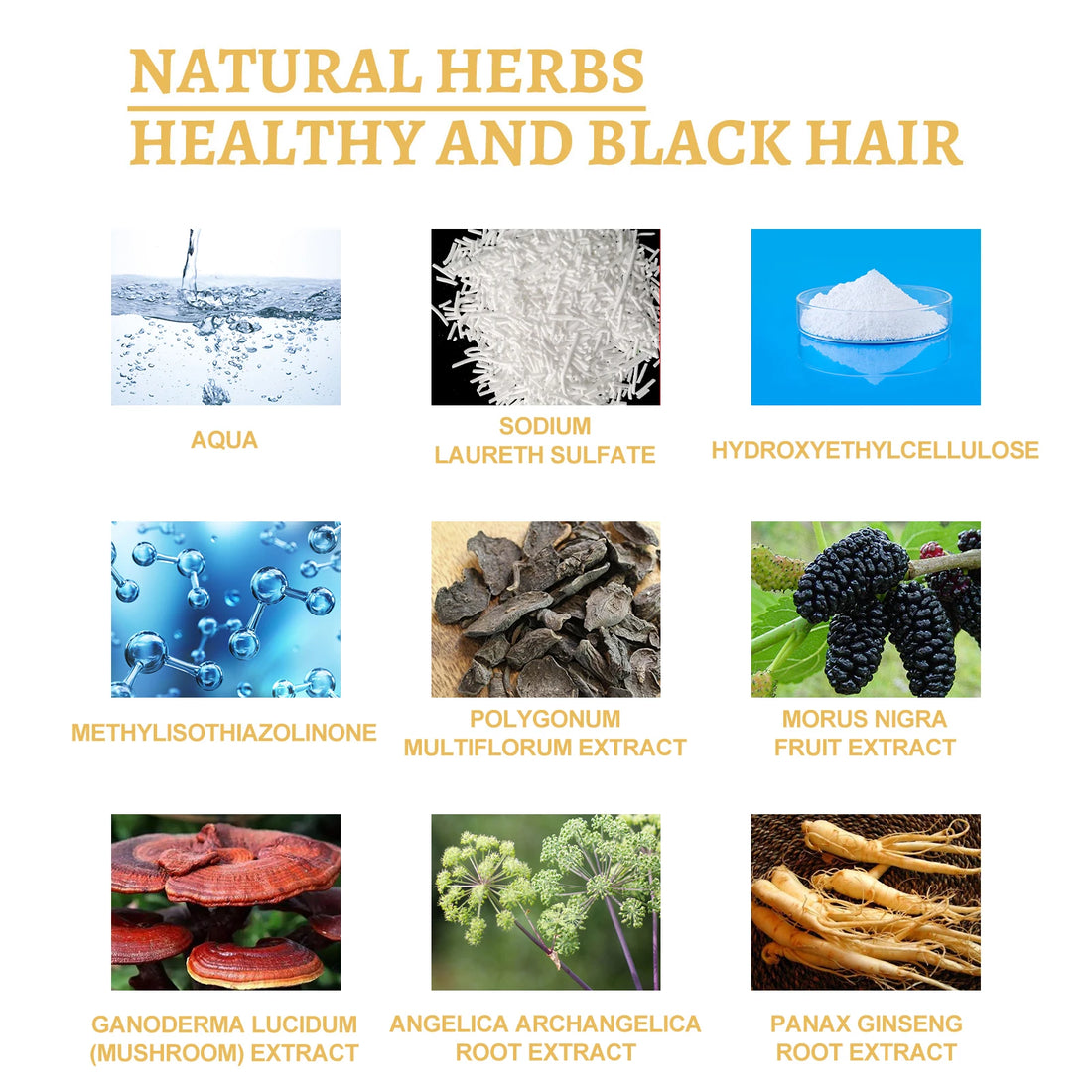 Black Ganoderma Hair Essence