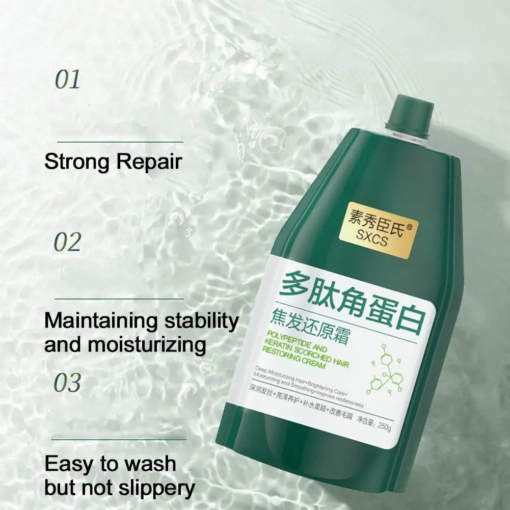 Polypeptide Keratin Hair Mask – Deep Conditioner & Repair