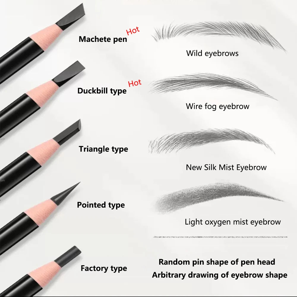 Waterproof Long-Lasting Eyebrow Pencil
