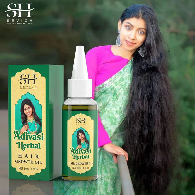 Ayurvedic Hair Growth Oil – Organic Hair Regrowth Serum