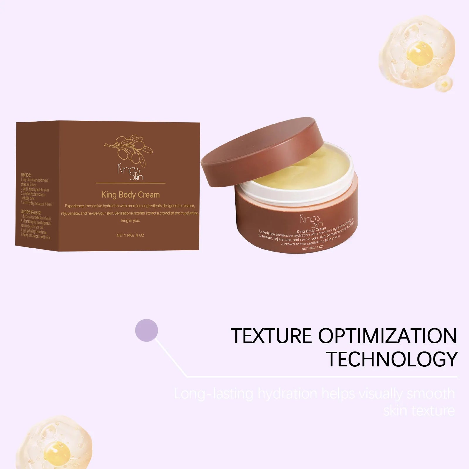 Shea Butter Moisturizing Body Cream – Hydrate, Brighten & Firm