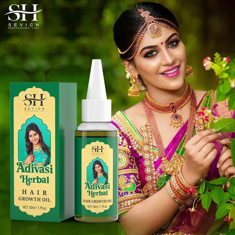 Ayurvedic Hair Growth Oil – Organic Hair Regrowth Serum