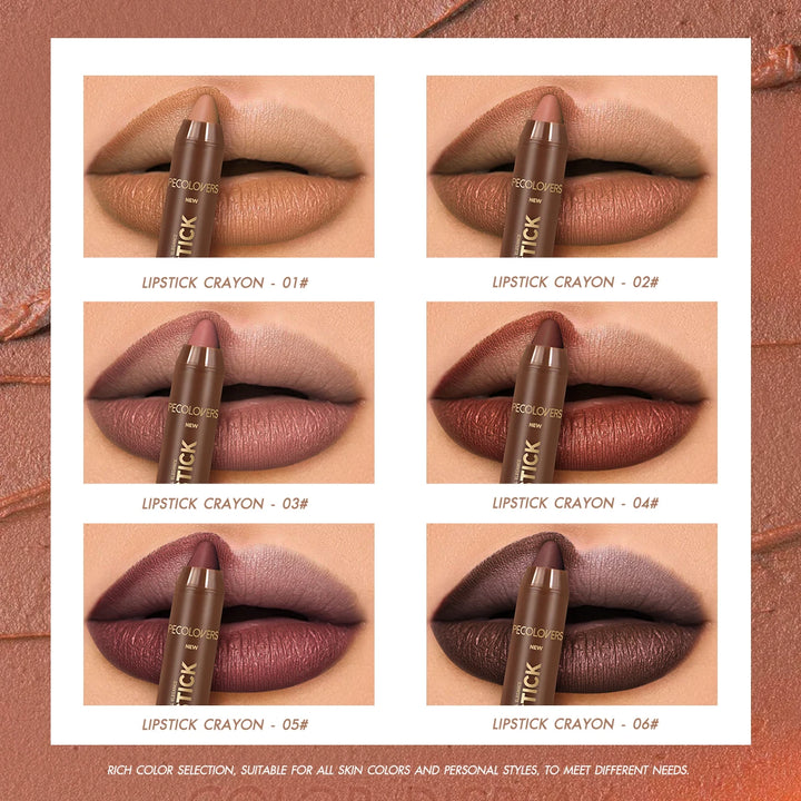 Fine Tip Matte Lip Liner Pen – Brown & Red