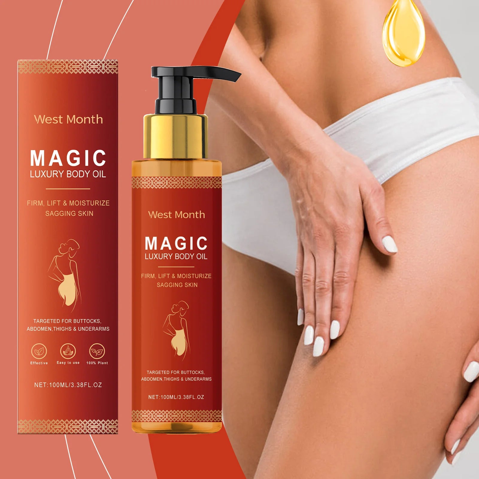 Magic Luxury Body Oil – Moisturizing & Firming