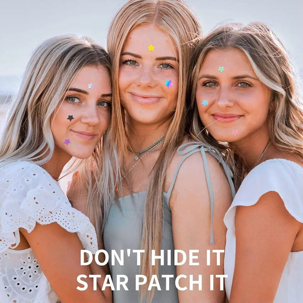 Colorful Star Pimple Patch – Acne Spot Stickers